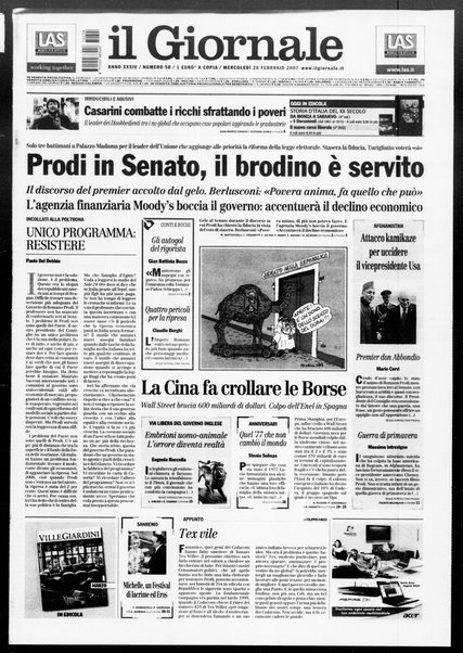 Il giornale : quotidiano del mattino